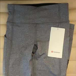 Brand New Grey LuluLemon Leggings